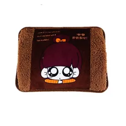 Cute Electric Hot Water Bag Covers Cartoon Figure Plush Doll Pillow Design