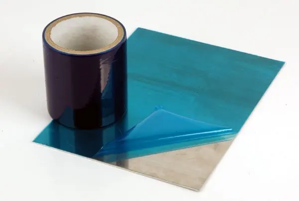 Protective film for stainless steel