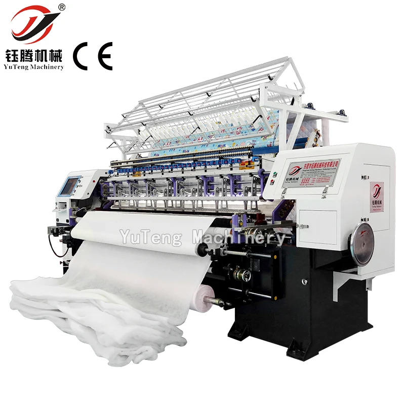 High speed computerized multi needle quilting machine,Sofa cover making machine, Summer quilt making machine