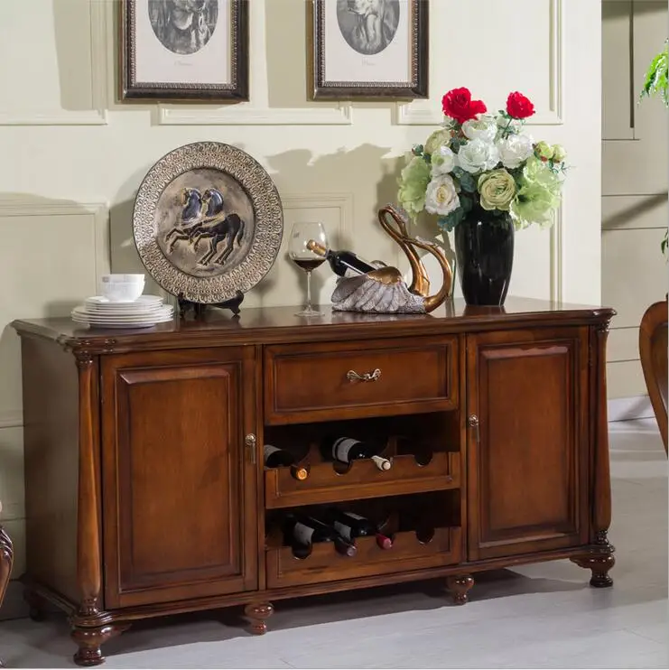 
antique wooden European Living Room Locker wine Cabinet for Sale p10276 