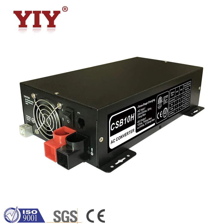 Factory battery charger 12V75A for lifepo4  lead acid gel battery , ac to dc battery charger