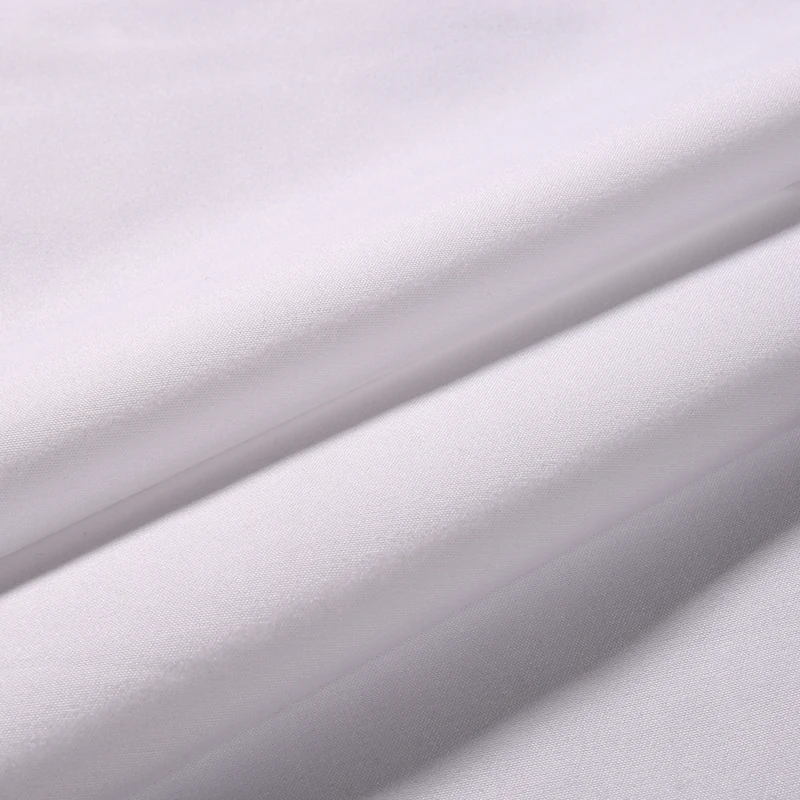 
Huzhou microfiber brushed dyed bedding set cover 100 polyester woven fabric manufactures solid fabric In rolls 