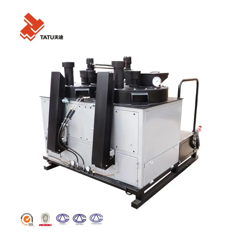 Гидравлический двухцилиндровый предварительный нагреватель для грузовиков, необходимое оборудование для термопластичной дорожной маркировки