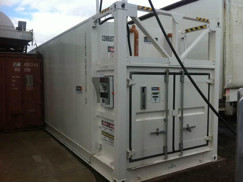 Doubel walled fuel tank container, Internation standard Mobile fuel filling station