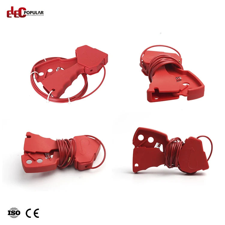 OEM Design Top Security Multipurpose 2.4M Length Wire Cable Lockout Device