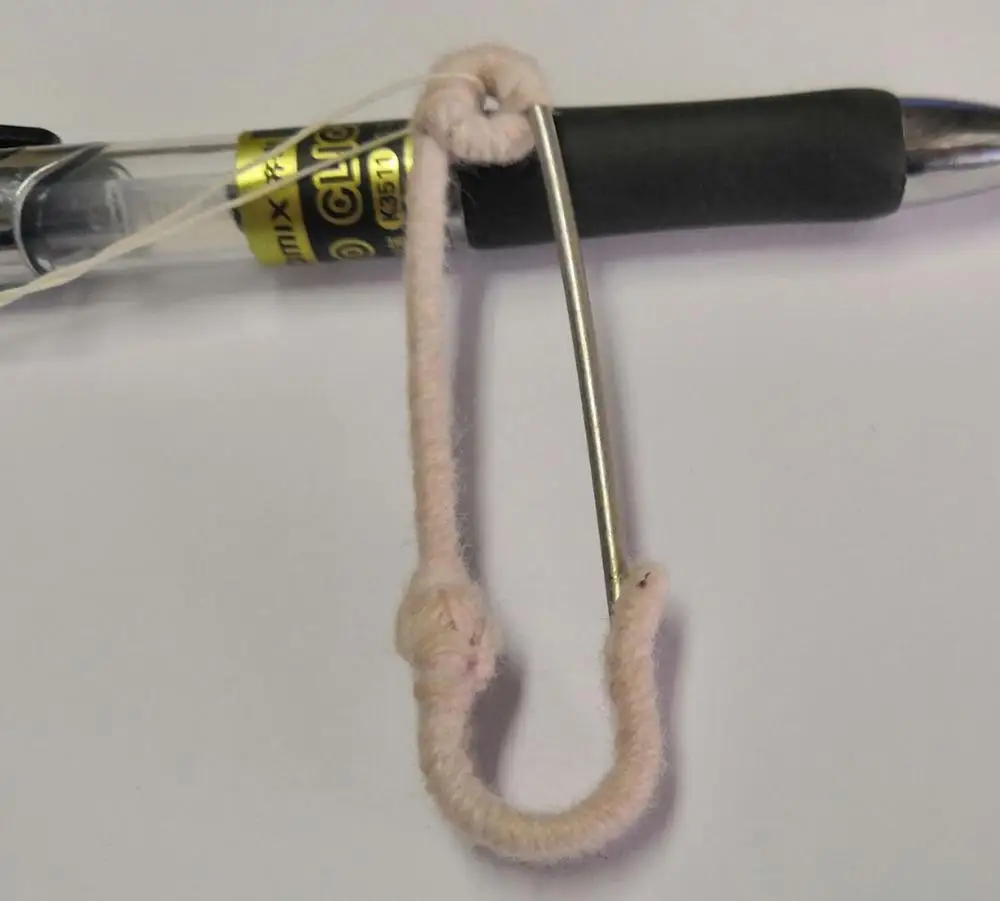 metal safety pin fashion safety pin fabric covered safety pin for garment accessories