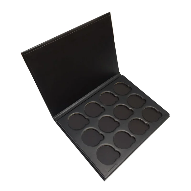 
Wholesale large cardboard case box cosmetics custom private label empty paper z makeup eyeshadow magnetic palette 
