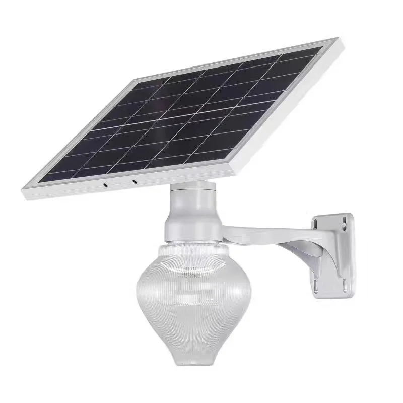 OEM solar led garden light outdoor landscape led street lighting with sensor, Solar battery with MSDS certificate