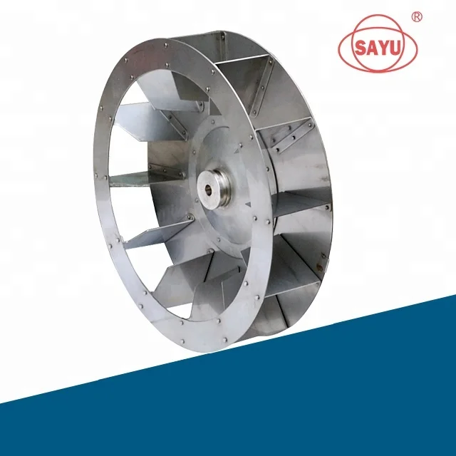 Stainless Steel centrifugal blower fan wheel impeller