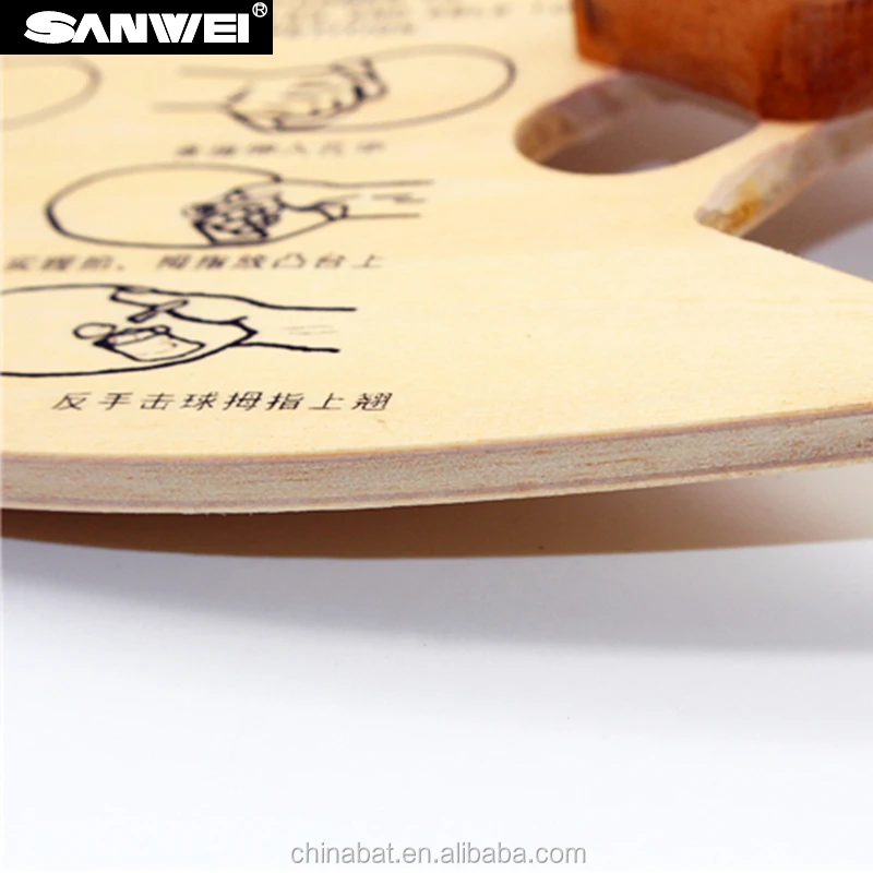 SANWEI Patent table tennis blade/ ping pong blade Pistol Racket Q2 - Revolver