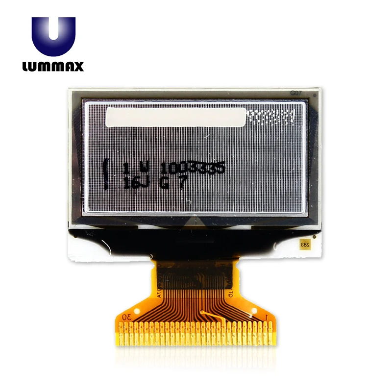 
White Color 128x64 Dots 1.3 OLED 