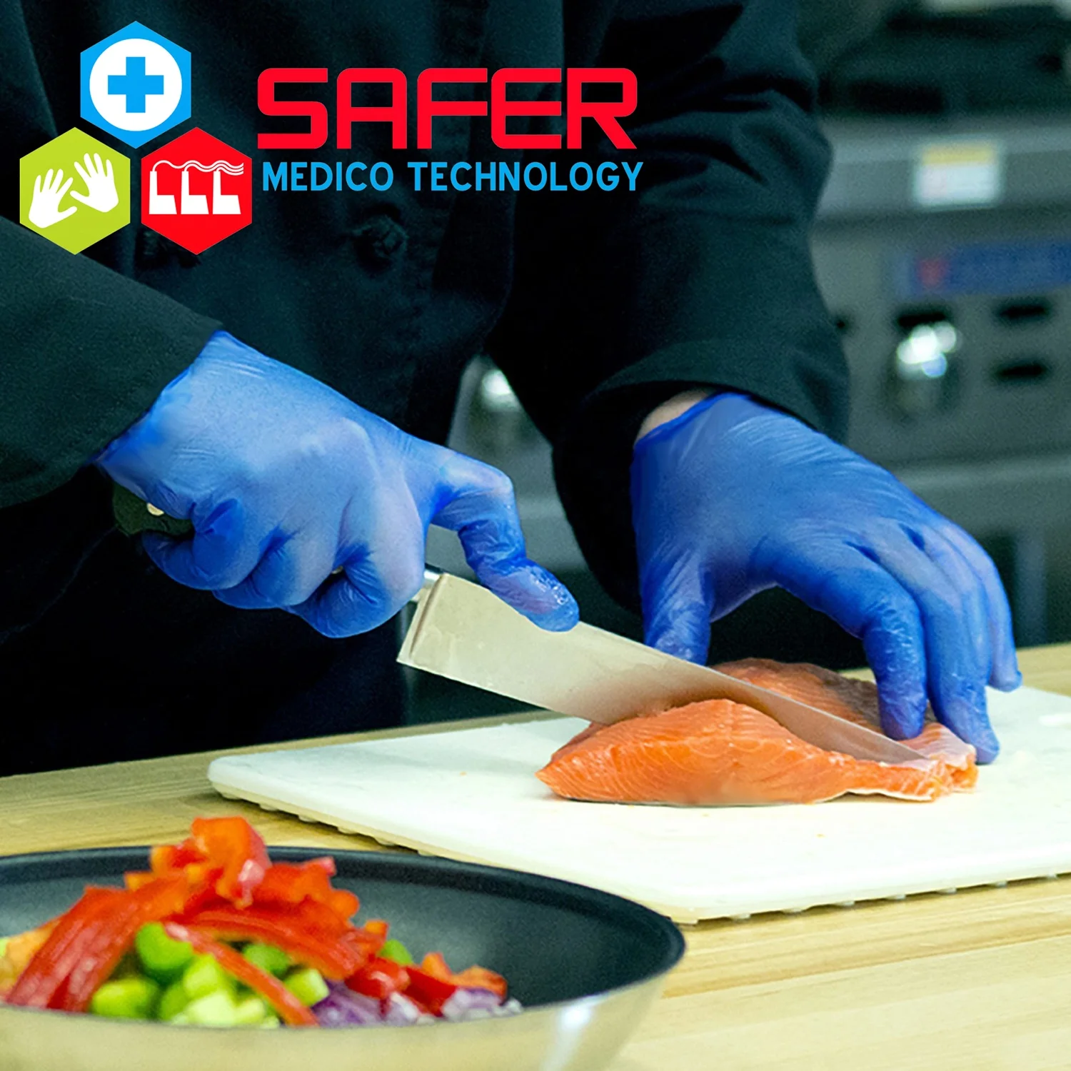  Виниловые перчатки без порошка оптом в Китае