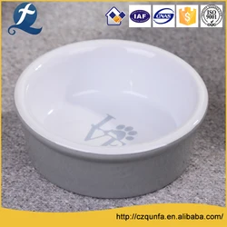 Новый дизайн, маленькие животные, кормушка для кошек и собак, керамическая миска