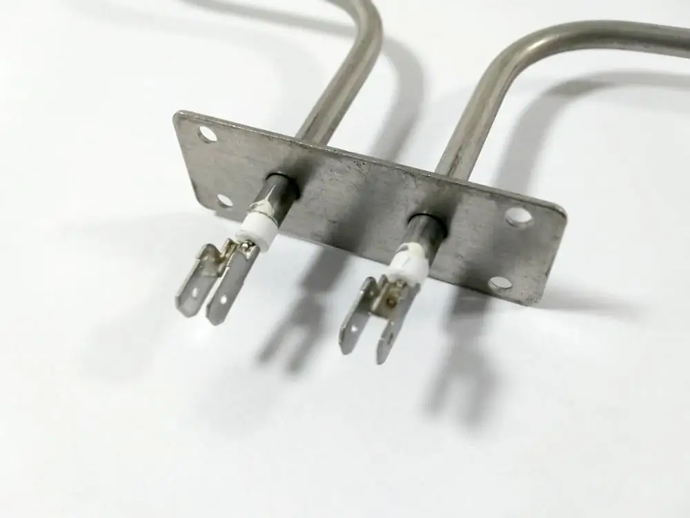 Zhejiang home appliances electric oven parts tubular barbecue toaster  heating element for family bottom in white color tube