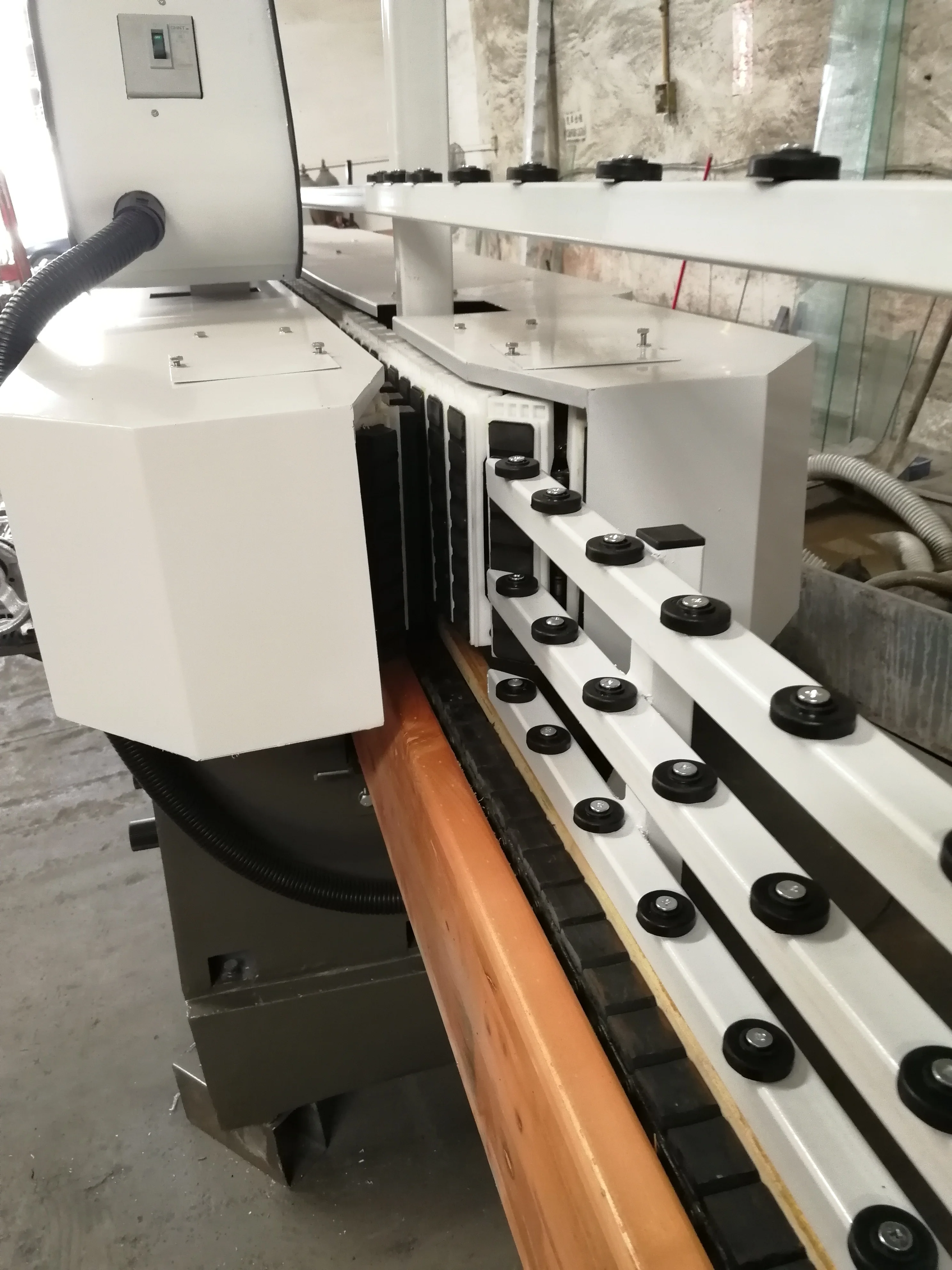 12 spindles  BM12 Glass high quality polishing machine, bavelloni glass polishing machine for  45 degree fine polishing