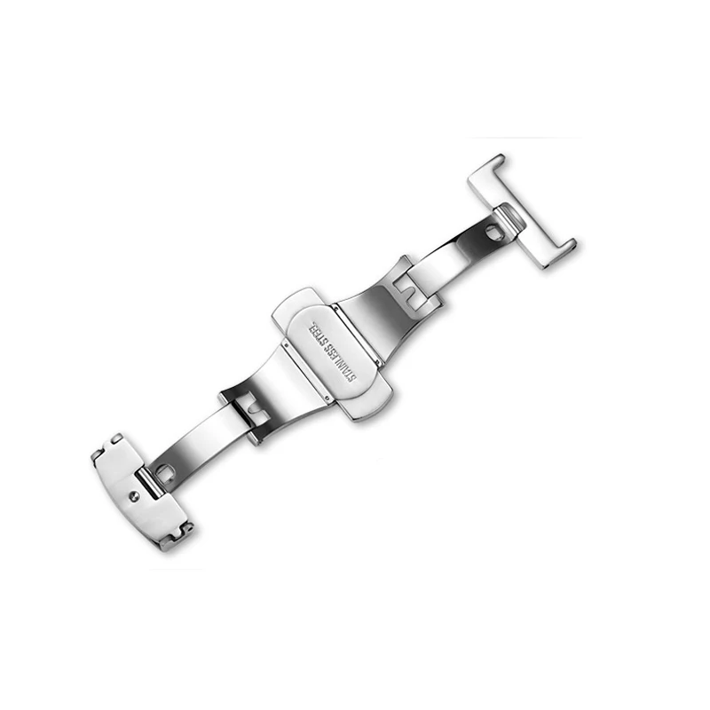 moq low genuine leather western watch band strap with buckle