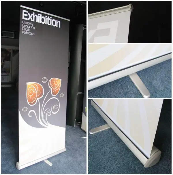 Display Frontlit Banner Fabric for Roll up&pop up by dye sublimation printing