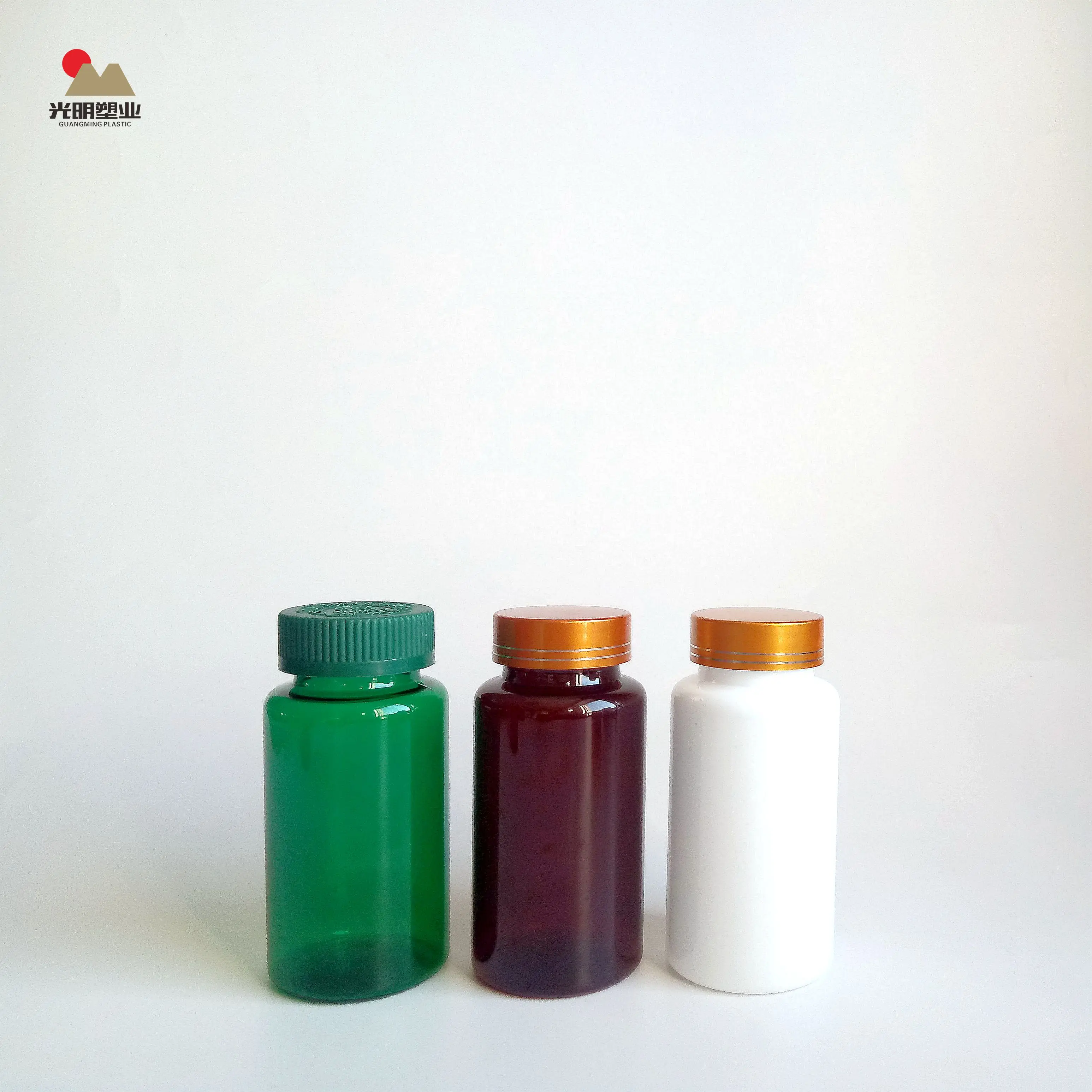 Hot sale Customized 150ml PET soft capsules pill Vitamin supplement plastic bottle Health product packaging container