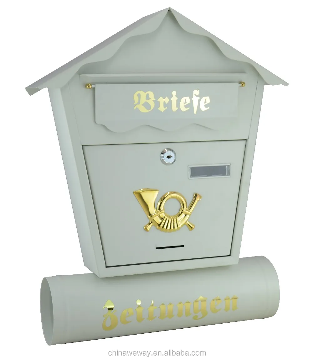 2017 cheap competitive aluminium wall mounted Mail Box