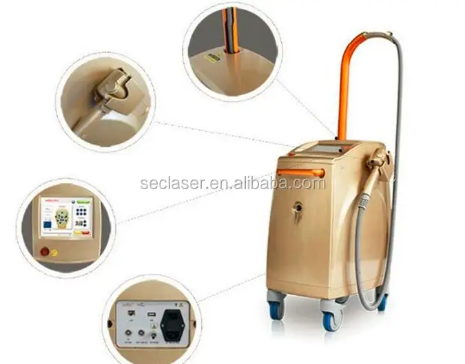 Fractional Er Erbium Glass 1550 nm laser for skin lightening facial machine