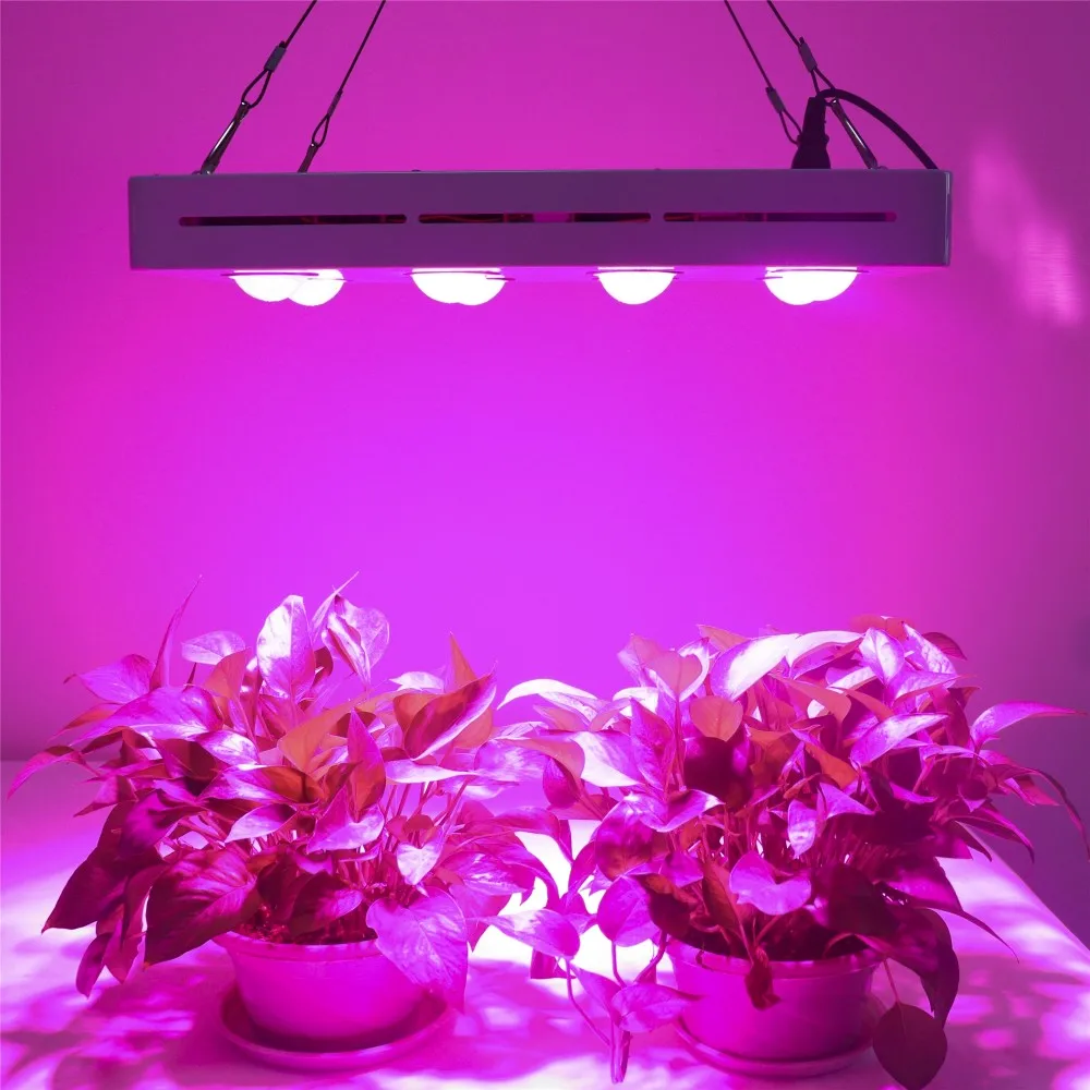 Wholesale High Lumens Full spectrum led 500W PINK & White 4000K Cob LED Grow Light For Indoor Plants LED Grow Light
