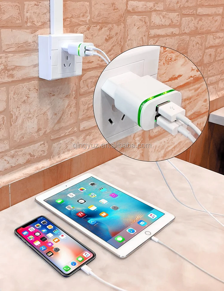 Зарядное устройство USB для мобильного телефона зарядное быстрой зарядки настенное iPhone 7 8 10 12 X Xs pro max Samsung
