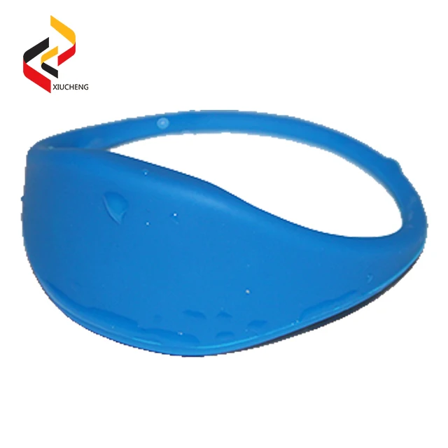 Proximity Radio Frequency Identification RFID Silicone ID Bracelet With Chip