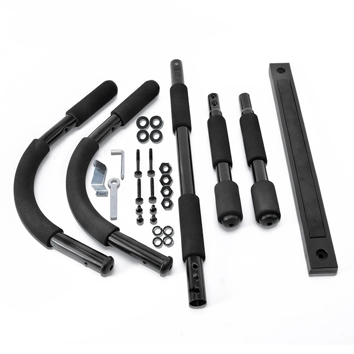 Indoor Gym Drilling-Free Pull up Push Home Fitness Equipment Adjustable Ceiling Power Fitness Standing-Free Elevated Pull up Bar