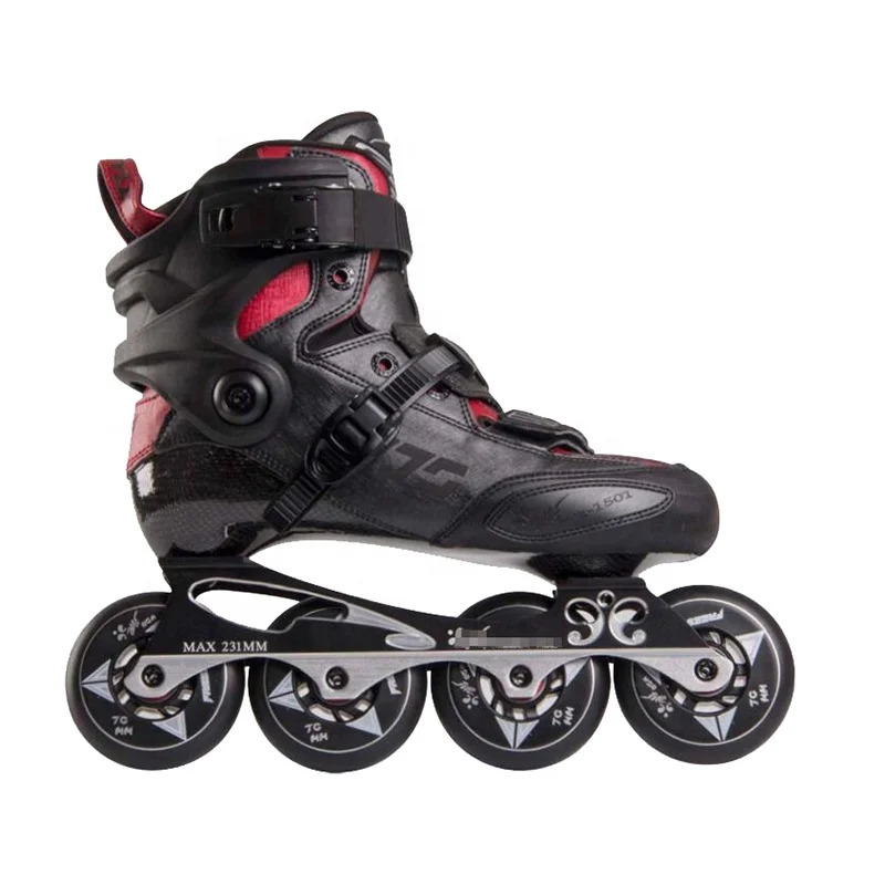 Freestyle upscale customized professional inline free roller speed racing skates for sale