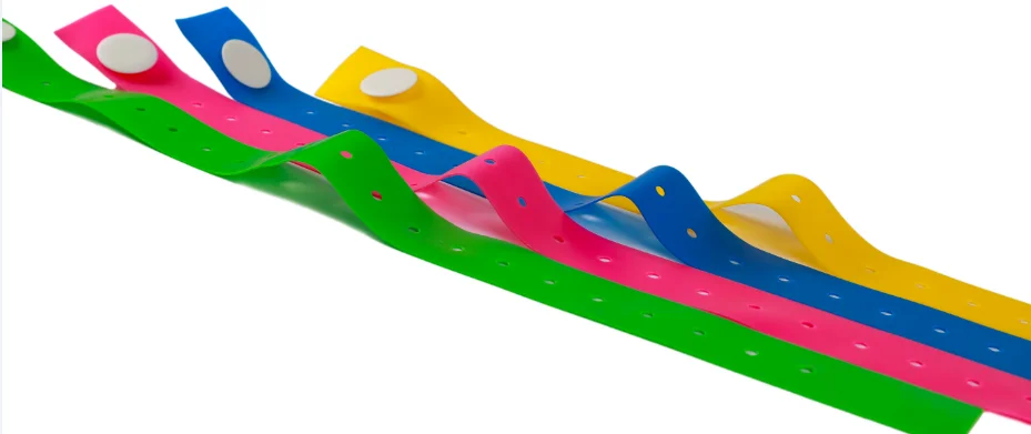 New Button Design Disposable Tourniquet with Holes