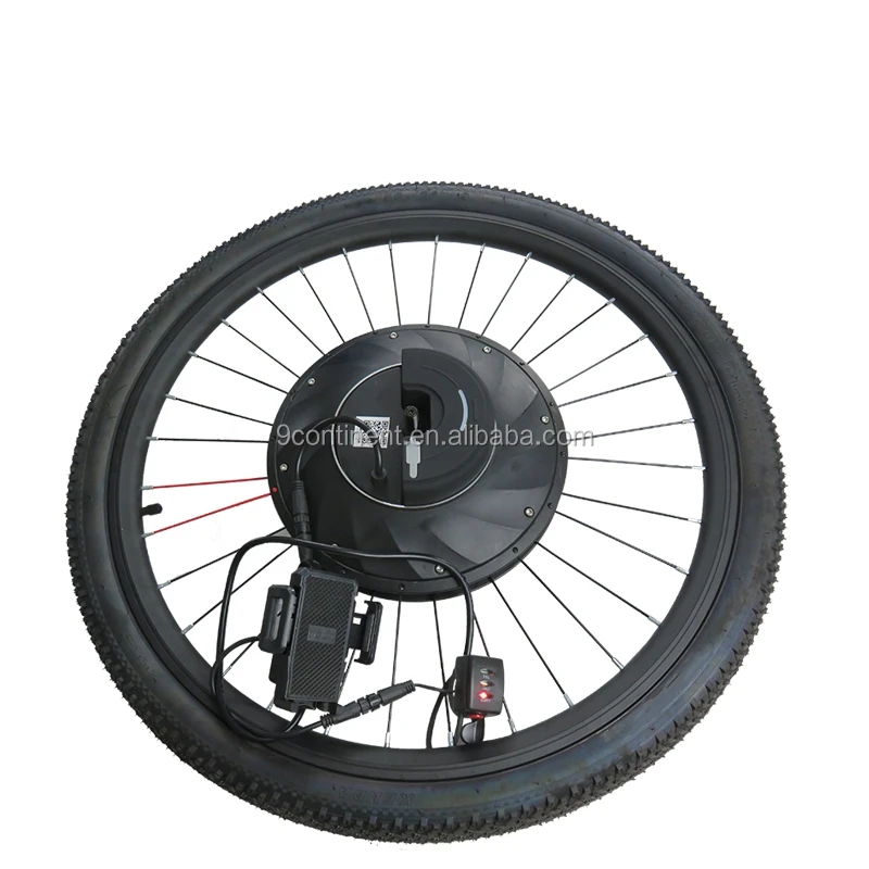 Комплект для преобразования электродвигателя велосипеда с колесами, батареями