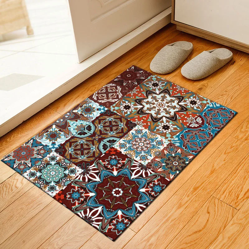 
Indian Style Newest 3D Customized Design 100% Polyester Kids Floor Bedroom Carpet Mat 