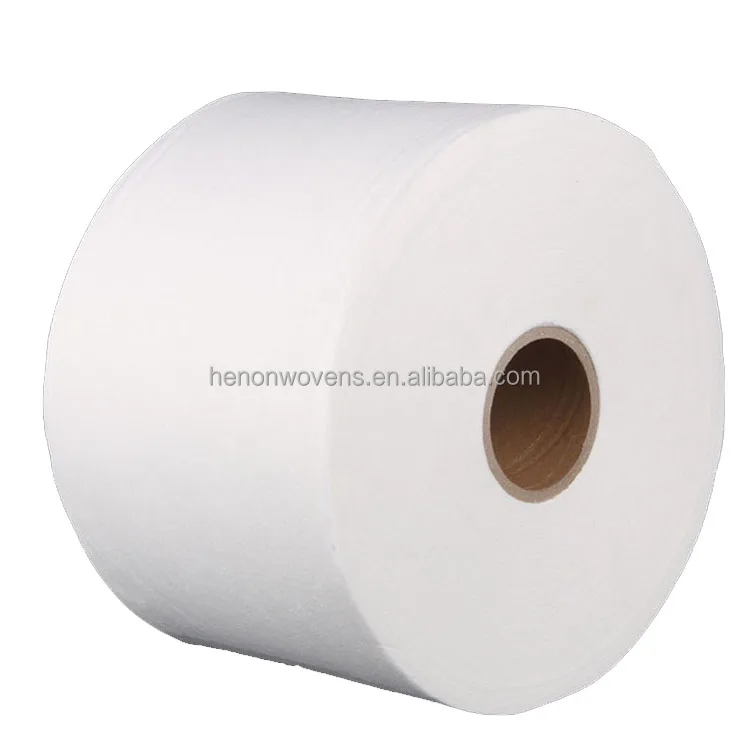 high quality plain parallel viscose polyester fabric china textiles fabric nonwoven spunlace non woven fabric for wet wipes
