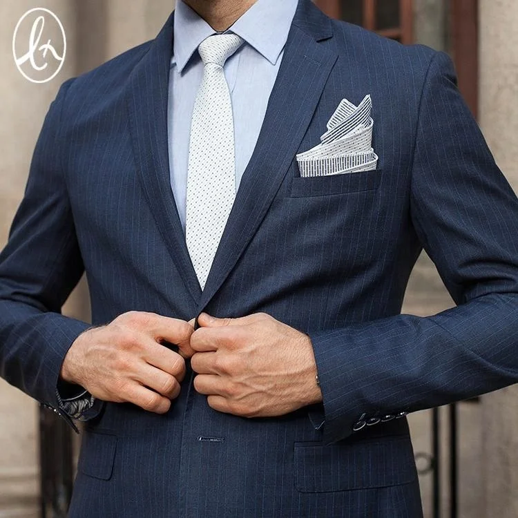 Order Italian new style custom notch lapel royal blue suit