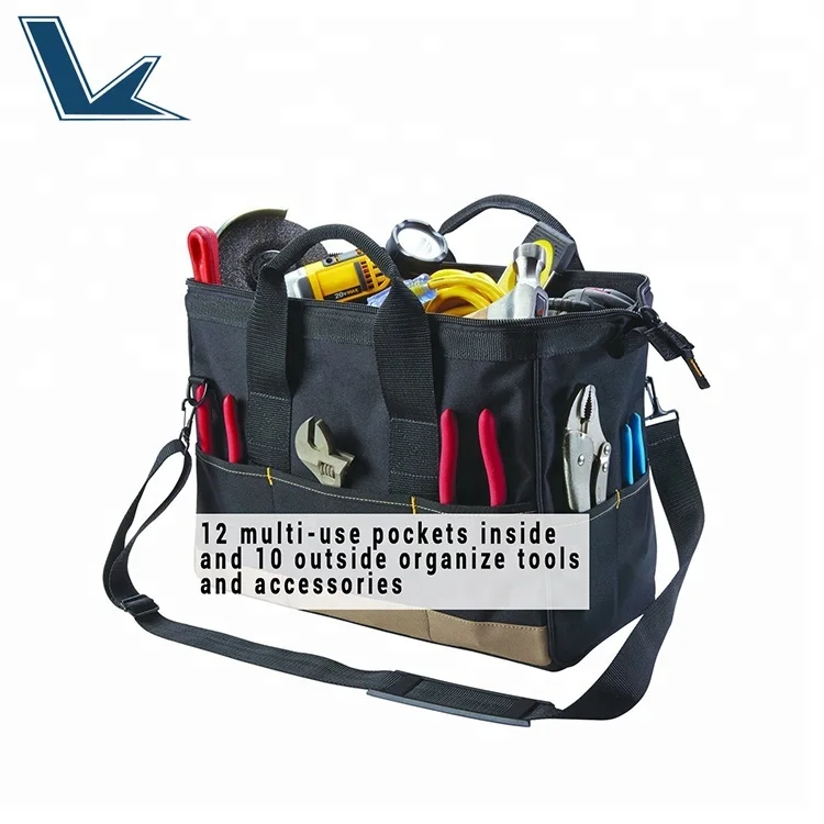 
High Quality Engineer Adjustable Shoulder Large Storing Tool Bag 
