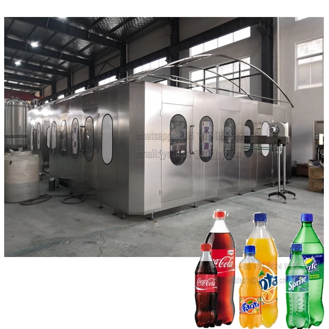Машина для производства Пепси-колы, полная линия по производству газированных напитков для домашних животных