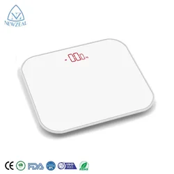 The Lowest Price LED Display AAA batteries Shape Bathroom Weighing Scale