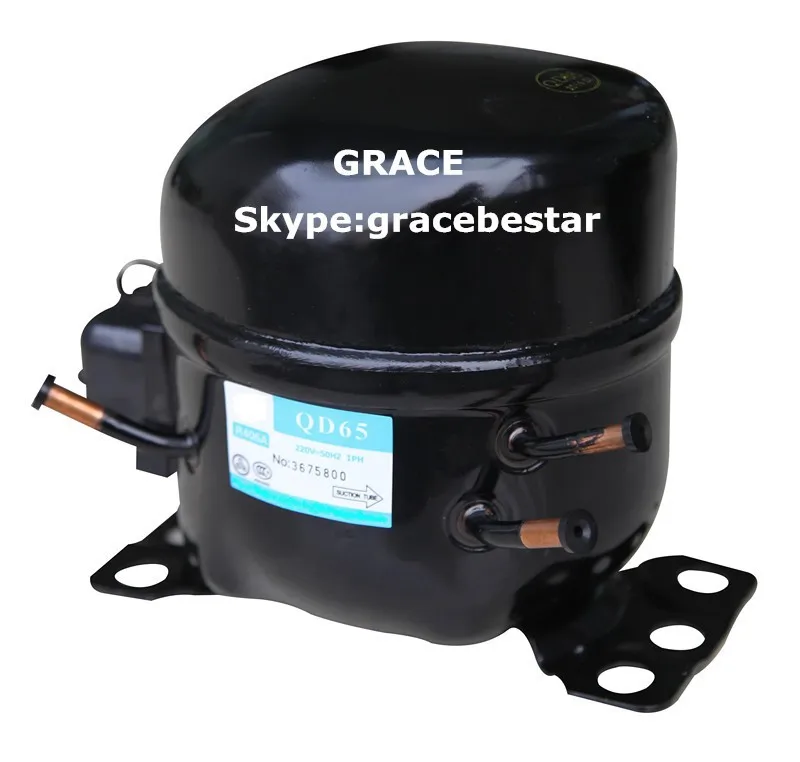QD65 R134a L/MBP Commercial Refrigeration Compressor, Freezer Compressor