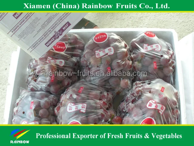 
fresh Red Sweet seeded grape fruit export from China 