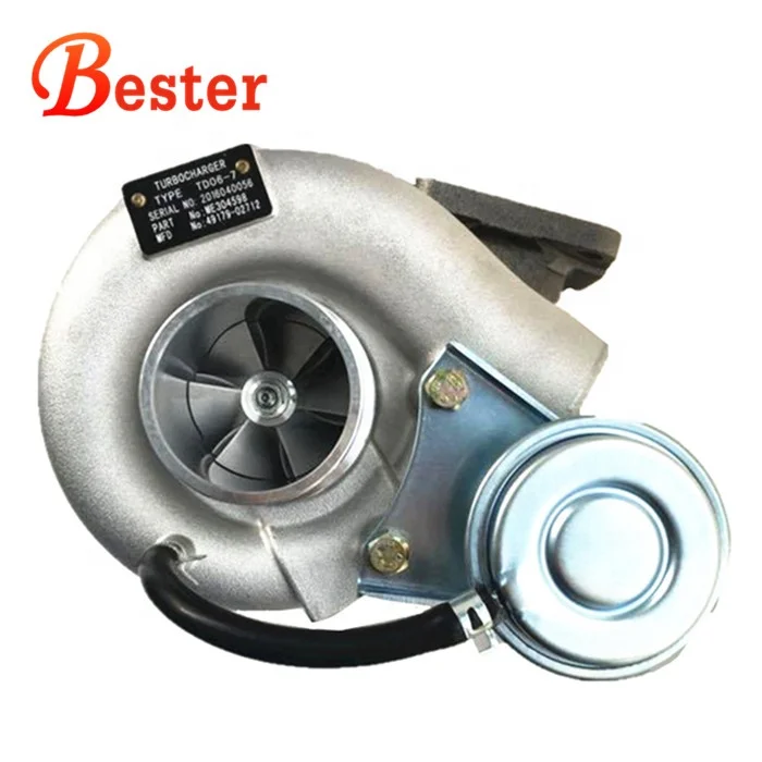 TD06-7 Turbo 49179-02712 49179-02711 49179-02710 49179-02713 turbocharger for Mitsubishi Fuso 6M60