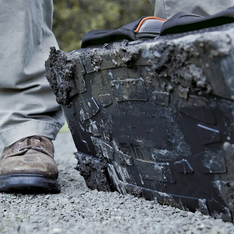 Tool Bag with Padded Shoulder Strap and Handles Has Lighted Tool Storage with 31 Pockets Klein Tools 55431