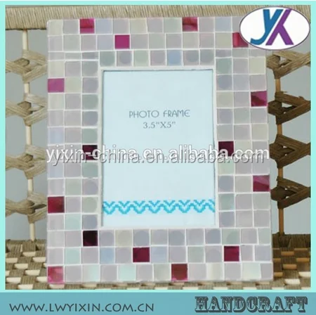 Жемчужные ракушки ручной работы, мозаичные фоторамки для свадебного украшения