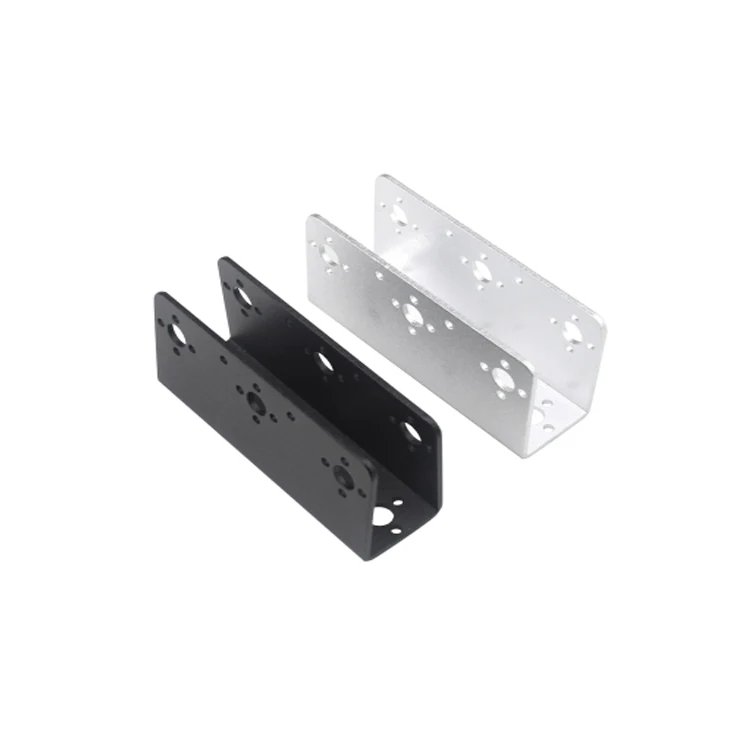 Aluminum Wide Metal U-Shape Mounting Bracket for Industrial Use