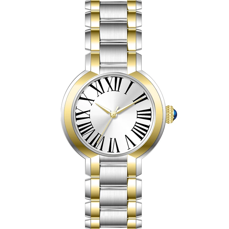 Custom logo Japanese quartz movement ladies hand waterproof watch