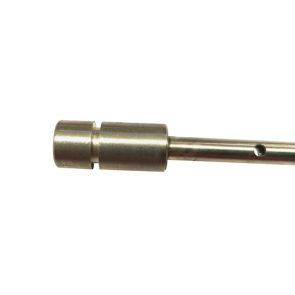 OEM service stainless steel sensor close end tube through holes