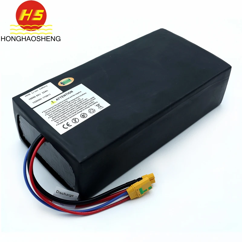 30AH High Capacity 2000W Electric Bike liion 60V Built-in Lithium Battery Pack