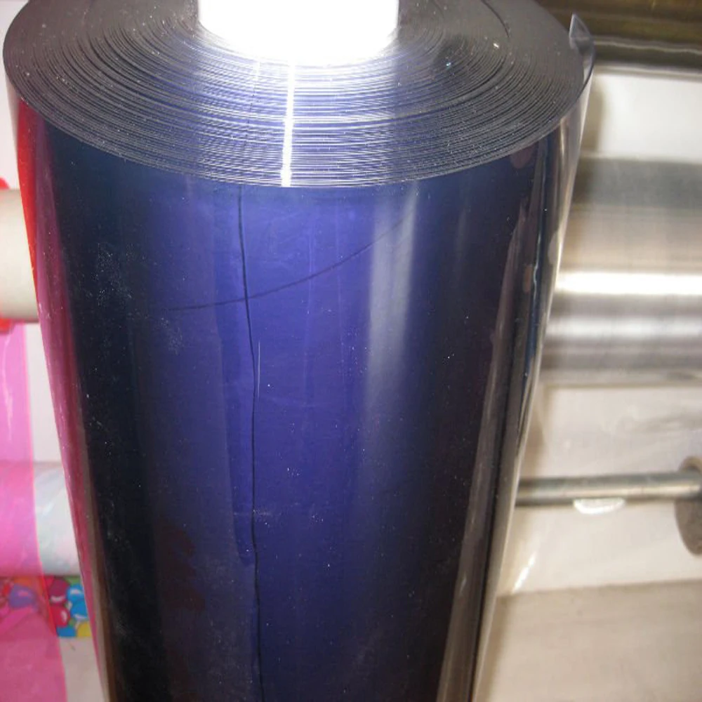 ПВХ прозрачная ламинированная пленка, супер прозрачная пленка, производство ПВХ