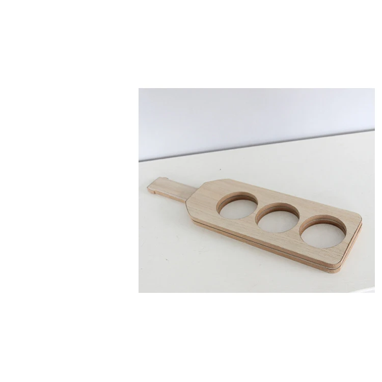 Factory Sale 3 Bottle Free Standing Wine Shelf Foldable Wine Rack