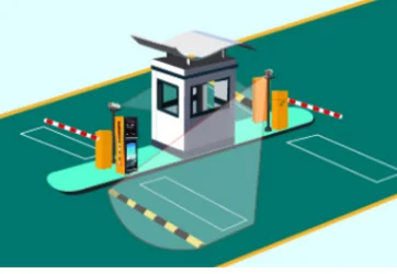 Automatic Rfid card smart car parking management system Parking lot barriers gate and ticketing systems secure access products