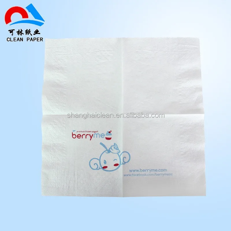 Pure Wood Pulp custom napkins paper disposable thick cocktail napkins Airlaid Napkin For Party Restaurant